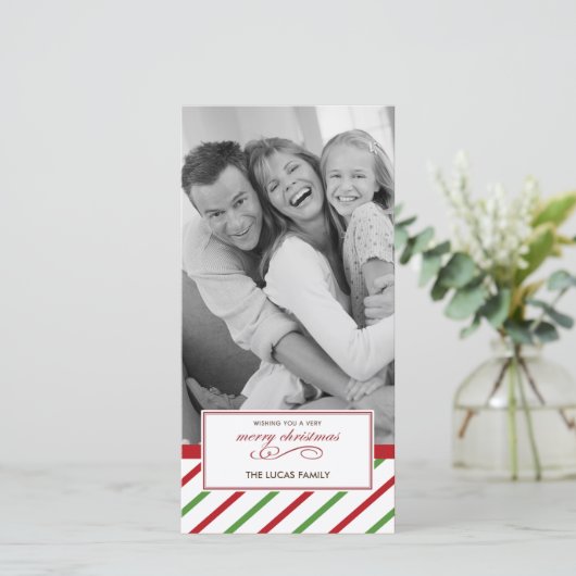 Carte de Noël Peppermenthe (Debout devant)