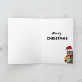 Carte de Noël père Noël Claws (Intérieur)