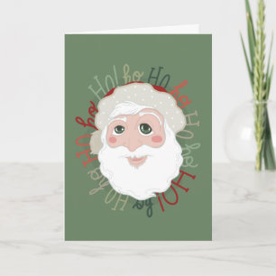 Carte de Noël - Père Noël Hohoho
