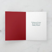 Carte de Noël Père Noël vintage (Intérieur)