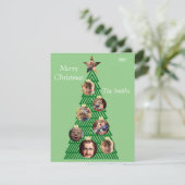 Carte de Noël personnalisable (Debout devant)