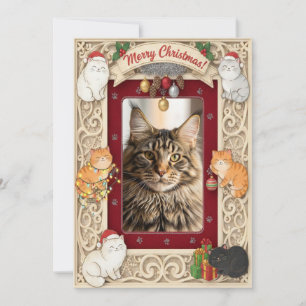 Carte de Noël personnalisable pour les amoureux de