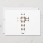 Carte de Noël personnalisée (Dos)