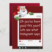 carte de Noël personnalisée (Devant / Derrière)