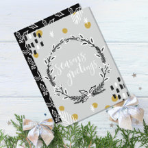 Carte de Noël personnalisée à deux faces