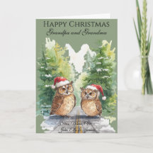 Carte de Noël personnalisée avec photo pour grands