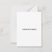 Carte de Noël personnalisée du Père Noël, skateboa (Dos)