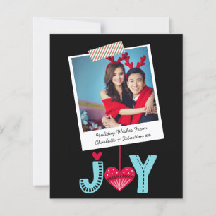 Carte de Noël personnalisée et pas chère avec phot