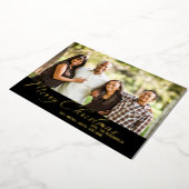 Carte de Noël personnalisée Foil (Rotation)