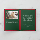 Carte de Noël personnalisée Père Noël et Reindeer (Intérieur)