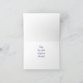 Carte de Noël personnalisée pour animaux de la pai (Intérieur)