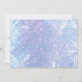 Carte de Noël personnalisée pour bébé (Dos)