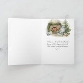 Carte de Noël personnalisée pour Bestie (Intérieur)