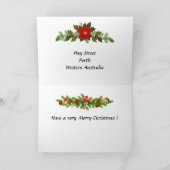 Carte de Noël - Perth, Australie occidentale (Intérieur)