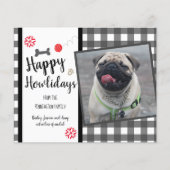 Carte de Noël Pet Budget (Devant)