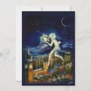 Carte de Noël Peter Pan