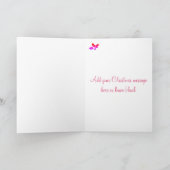 Carte de Noël - Petit ami Mari M. ou son nom (Intérieur)