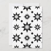 Carte de Noël photo à l'aquarelle en pin rustique  (Dos)