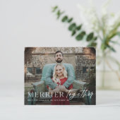 Carte de Noël photo Budget Plus Joyeux Ensemble (Debout devant)
