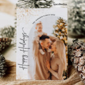 Carte de Noël photo Carte de Noël en famille Noël