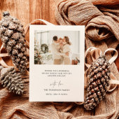 Carte de Noël photo | Carte de vacances photo en a