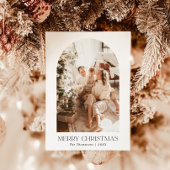 Carte de Noël photo | Carte de vacances photo en a