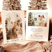 Carte de Noël photo | Carte photo de vacances mode