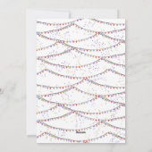 Carte de Noël photo Flamant Tropical (Dos)