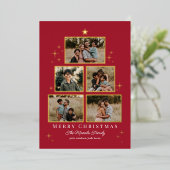 Carte de Noël photo Galerie REAL FOIL (Debout devant)