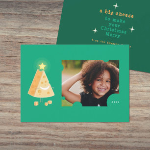 Carte de Noël Photo Grand Fromage