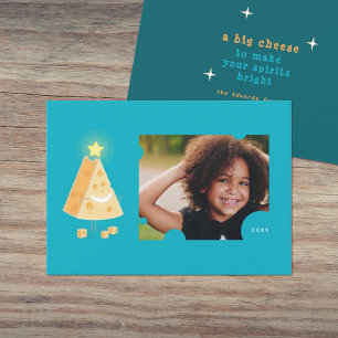 Carte de Noël Photo Grand Fromage