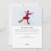 Carte de Noël photo | Joyeux tout (Dos)