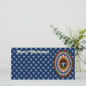 Carte de Noël photo ludique (Debout devant)
