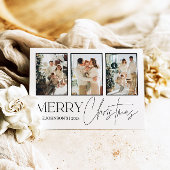 Carte de Noël photo magnétique, Joyeux Noël