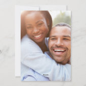 Carte de Noël photo moderne - Arbre Mauve Arty (Dos)