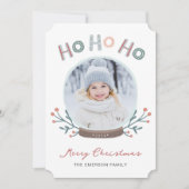 Carte de Noël photo Snow Globe (Devant)