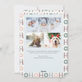 Carte de Noël photo Snow Globe (Dos)