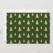 Carte de Noël Photographique de Hérisson de la For (Dos)