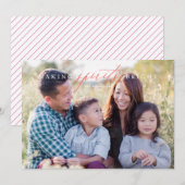 Carte de Noël Photoshop Pour Rendre Les Esprits Br (Devant / Derrière)