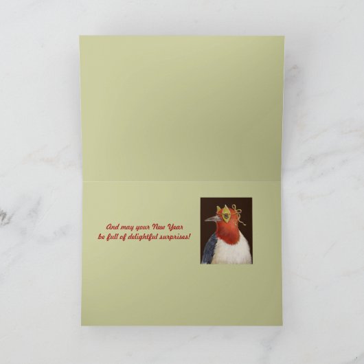 Carte de Noël Pic (Intérieur)