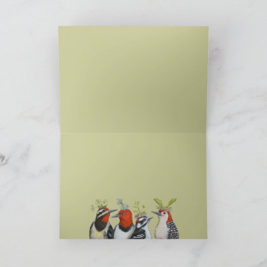 Carte de Noël Pic (Intérieur)