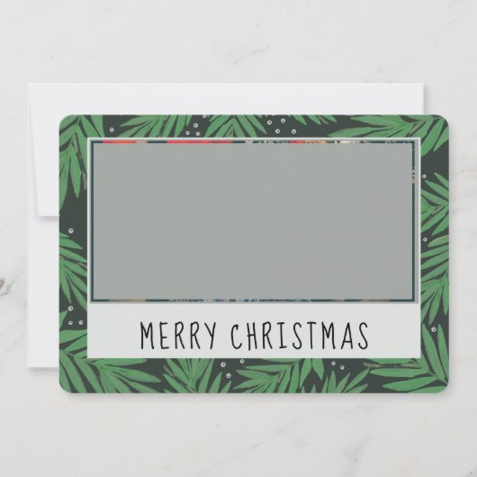 Carte de Noël Pine Verte (Devant)