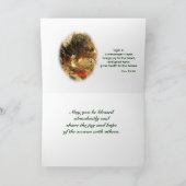Carte de Noël Pinecones - personnaliser comme dési (Intérieur)