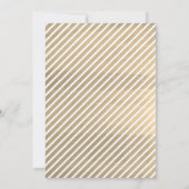 Carte de Noël Pink Snow Globe (Dos)