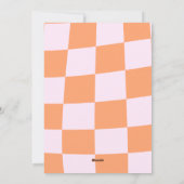 Carte de Noël Pink Whimsical Book Tree (Dos)