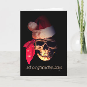 Carte de Noël Pirate Père Noël