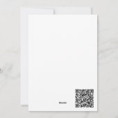 Carte de Noël plate (Dos)