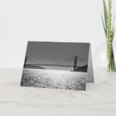 Carte de Noël pliante de San Francisco (Dos)