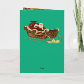 Carte de Noël pliée (Dos)