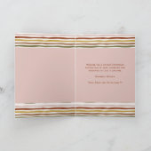 Carte de Noël pliée dessinée à la main aux tons te (Intérieur)
